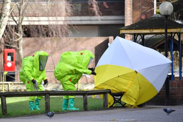 Russian former double agent Sergei Skripal and his daughter Yulia were targetted in the Novichok attack. Picture: Ben Stansall/AFP