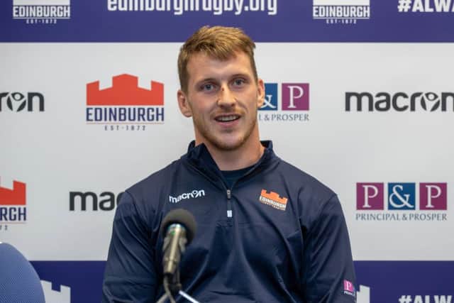 Edinburgh's Mark Bennett has recovered from a recent knee injury. Picture: SNS