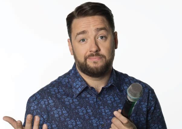Jason Manford is set to perform in Falkirk next week