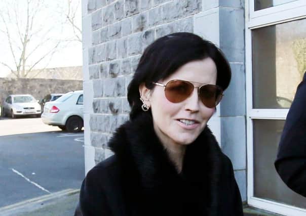 Cranberries singer Dolores O'Riordan, who was found dead at the Hilton Hotel in London's Park Lane in January. Picture: Niall Carson/PA Wire