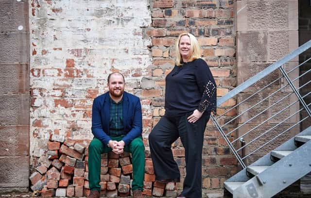 L-R: Head of publicity Fraser Kirk and CEO Tricia Fox. Picture: Fraser Band