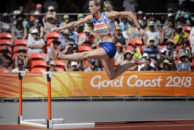 Eilidh Doyle competes at the 2018 Commonwealth Games. Picture: Bobby Gavin