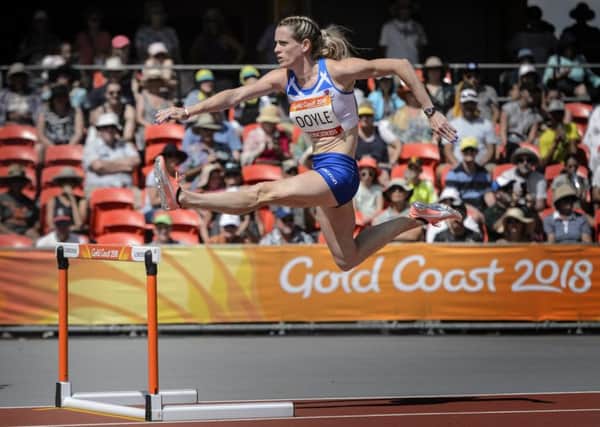 Eilidh Doyle competes at the 2018 Commonwealth Games. Picture: Bobby Gavin