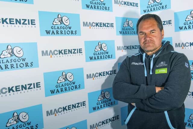 Dave Rennie is without several players but the Glasgow head coach is hopeful of making it two wins out of two. Picture: SNS Group