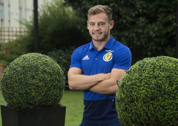 Ryan Fraser is desperate to add to his three caps, starting with tomorrows game against Albania. Photograph: Ian Rutherford/PA