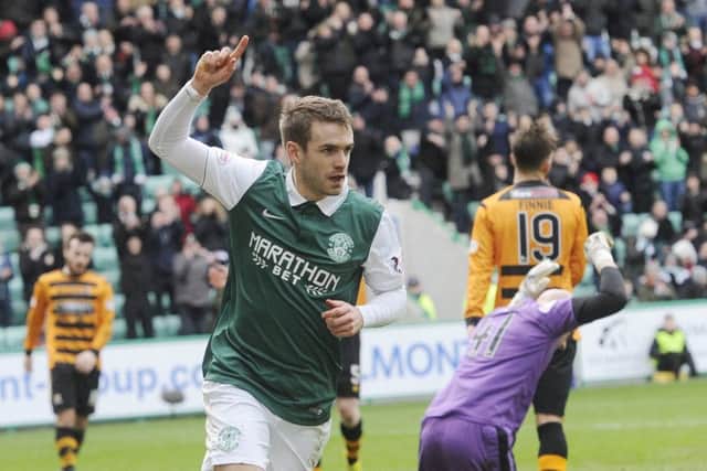 Former Hibs winger Dan Carmichael has joined junior side Cumnock. Picture: Greg Macvean