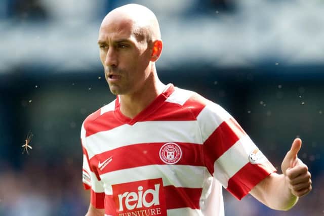 Rangers fans had some colourful language for ex-Hamilton player 
Luis Rubiales. Picture: SNS/Steve Welsh