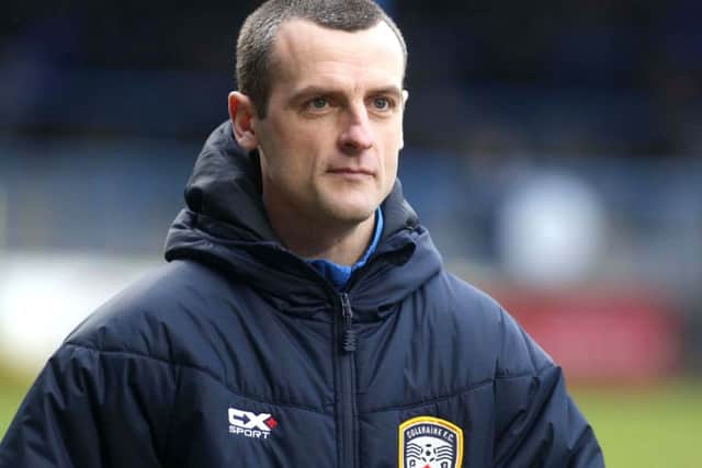 Oran Kearney has left Coleraine to take the St Mirren job. Picture: Lorcan Doherty/INPHO/REX/Shutterstock