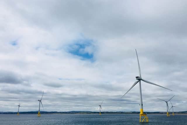 The European Offshore Wind Deployment Centre, which President Donald Trump tried to block, officially opened today off the coast of Aberdeen. It is made up of 11 of the most powerful turbines in the world.