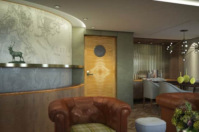 Royal Yacht Britannia Trust has secured support from Santander for its redevelopment of the MV Fingal into a floating hotel.