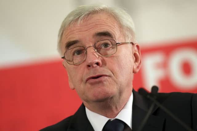 John McDonnell dismissed suggestions there was a purge of Labour critics. Picture: PA