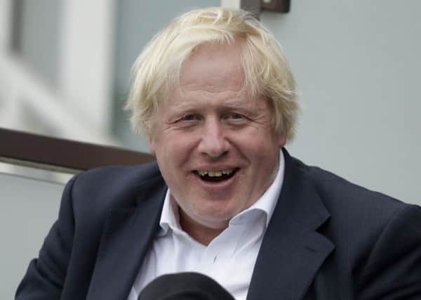 Britain's former Foreign Secretary Boris Johnson is under fire once again. Picture: AP Photo/Matt Dunham