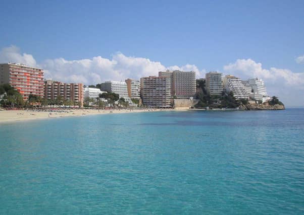 The incident took place in Magaluf Picture: Rafael Ortega DÃaz