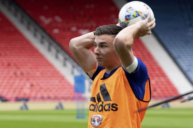 Celtic defender Kieran Tierney will continue in his role of left centre-back for Scotland. Picture: SNS.