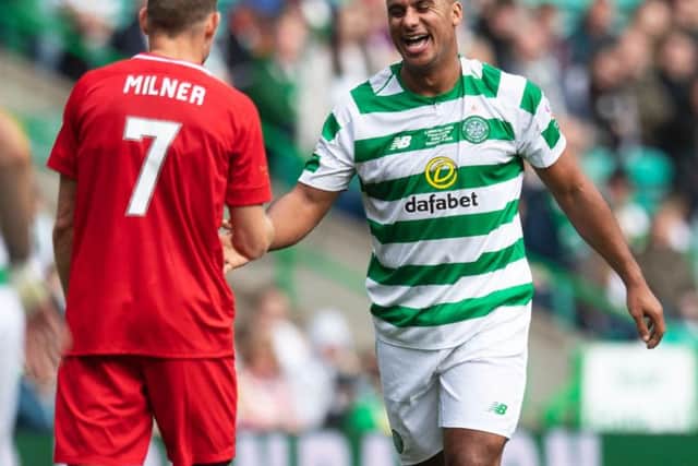 Gabby Agbonlahor wants to sign for Celtic.