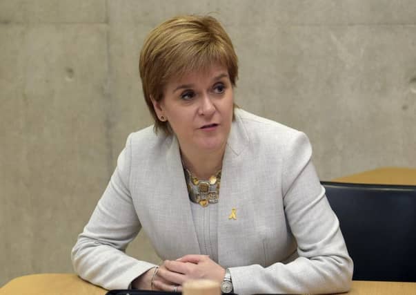 The First Minister outlined the key strengths Scotland has to be at the forefront of precision medicine at a summit in Perth. Picture: Lisa Ferguson
