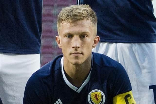 Ross McCrorie feels 'honoured' to captain Scotland's Under-21 side. Picture: SNS.