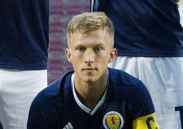 Ross McCrorie feels 'honoured' to captain Scotland's Under-21 side. Picture: SNS.
