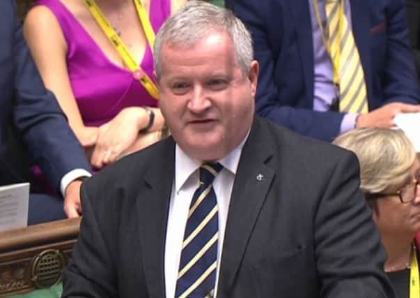 SNP Westminster leader Ian Blackford speaks during Prime Minister's Questions in the House of Commons. Picture: PA Wire