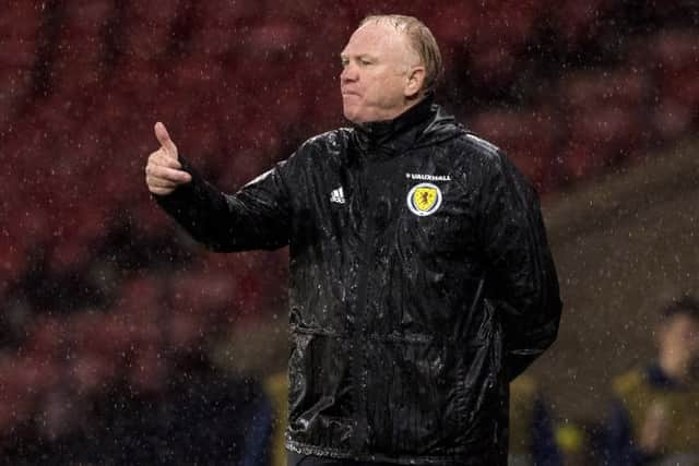 Alex McLeish felt the win justified his team selection. Picture: SNS Group