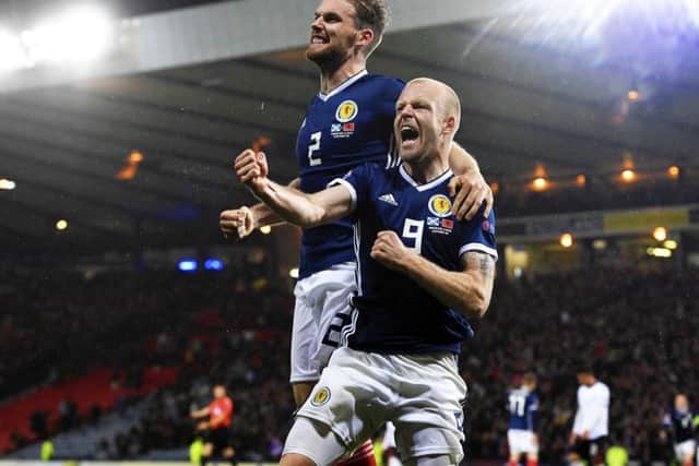 Stephen O'Donnell, left, and Steven Naismith were handed starting berths and both impressed. Picture: SNS Group