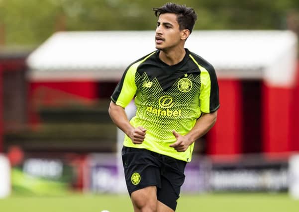 Celtic's new signing Daniel Arzani was left out the club's Europa League squad. Picture: SNS/Roddy Scott