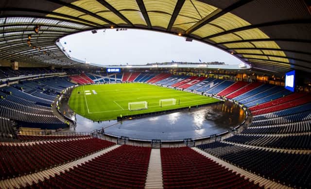 The Scottish FA will remain at Hampden and not reloacte to Murrayfield. Picture: SNS Group
