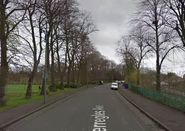 The boy was walking along Terregles Avenue in Pollokshields when a man on a mountain bike demanded his phone. Picture: Google Street View