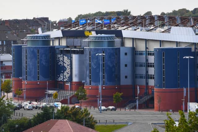 Queen's Park are to leave the national stadium and move to Lesser Hampden, next door. Picture: SNS