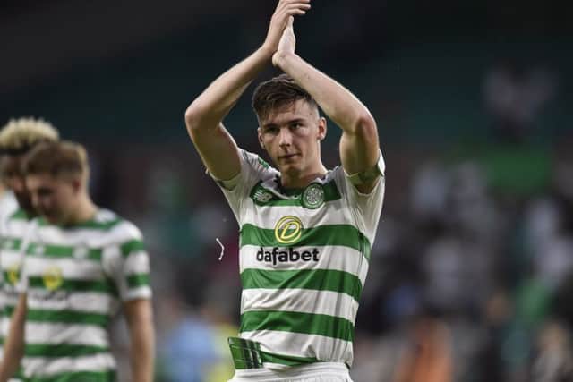 Celtic's Kieran Tierney has been scouted by Manchester United. Picture: SNS/Rob Casey
