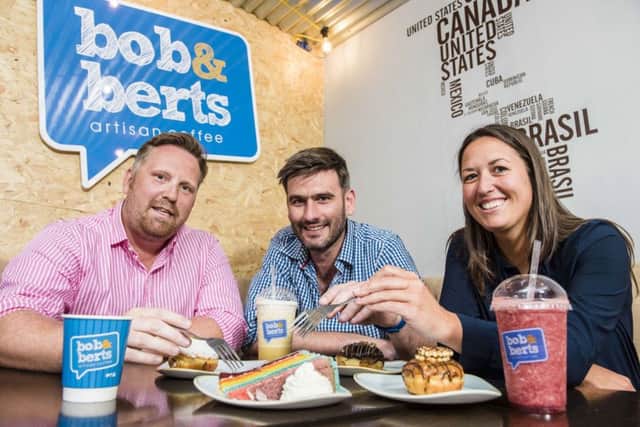 Bob & Berts has selected Falkirk, Dunfermline and Stirling for its initial Scottish locations. Picture: Elaine Hill Photography.
