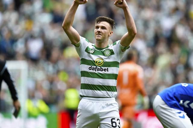 Celtic's Kieran Tierney has been followed by Manchester United. Picture: SNS/Rob Casey
