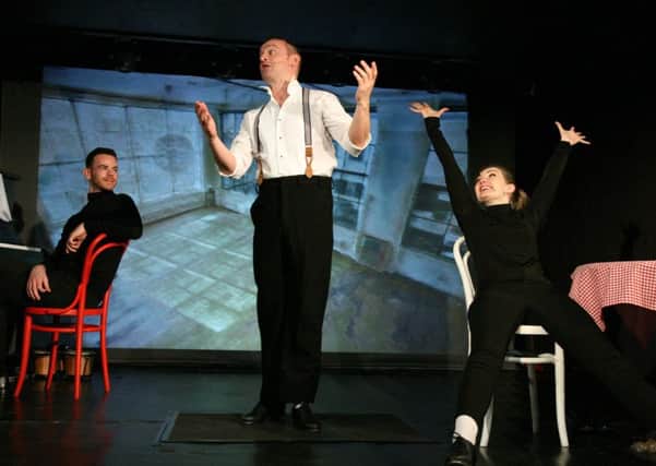 Tap Dancing with Jean-Paul Sartre is a beguiling show. Picture: Leslie Black