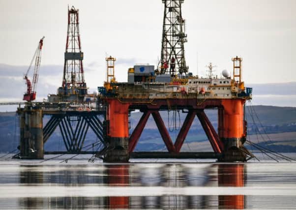 The sales value of oil and gas produced in Scottish waters has risen by almost a fifth in the past year. Picture: Getty Images