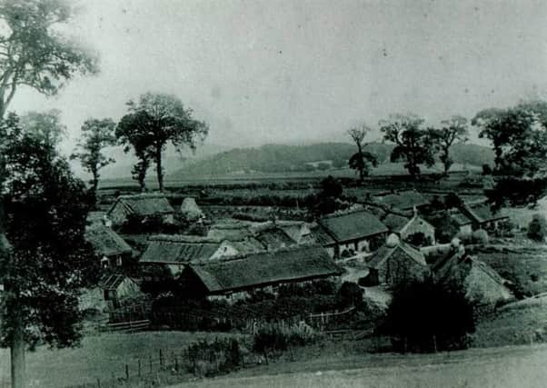 The village of Pitmiddle near Kinnaird in Perthshire was abandoned in 1938. PIC: Courtesy of Abernyte Heritage Group.