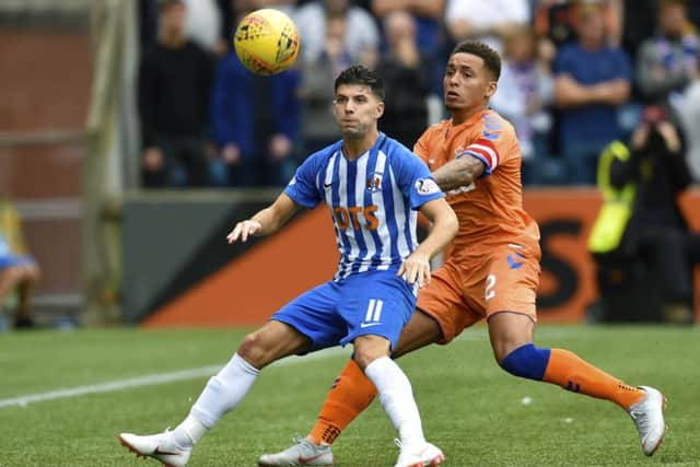 Kilmarnock's Jordan Jones has opened up about the speculation linking him with a move to Rangers. Picture: SNS/Rob Casey