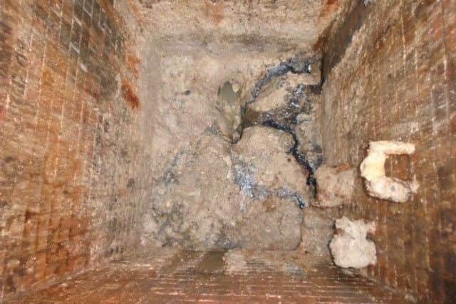 Fatbergs form when fats combine with other waste such as wet wipes and sanitary items and then congeal to form a solid mass, gradually growing as more material is added - these eventually block sewers, potentially causing flooding and polluting the environment
