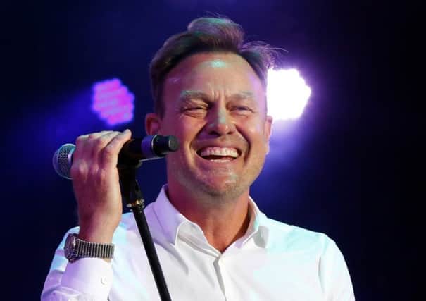Jason Donovan appeared in Fife last night (Wednesday). Pic: Stephen Gunn Photography Copyright.