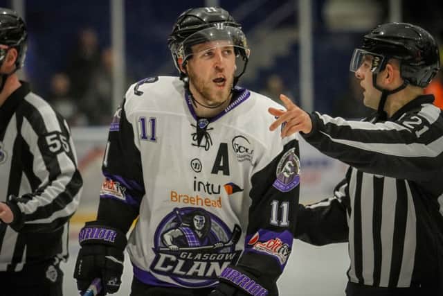 Matt Haywood, Glasgow Clan (Pic: Jillian McFarlane)