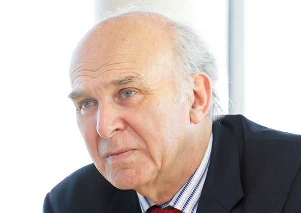 Lib Dem leader Sir Vince Cable is hoping to persuade Labour and Tories to help form a newly powerful, centrist political force (Picture: Gordon Fraser)