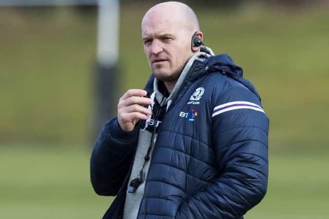 Scotland coach Gregor Townsend doesn't have full control over his players. Picture: Paul Devlin/SNS/SRU