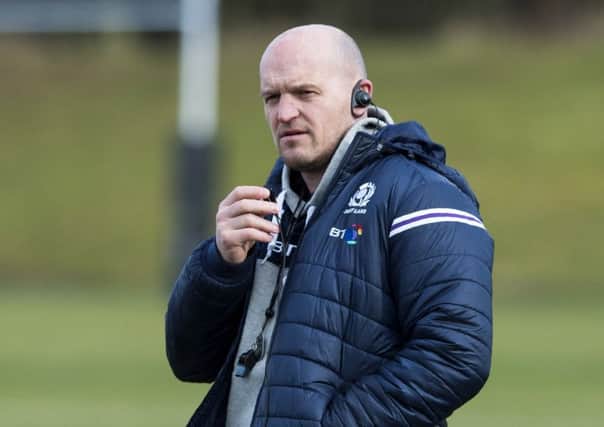 Scotland coach Gregor Townsend doesn't have full control over his players. Picture: Paul Devlin/SNS/SRU