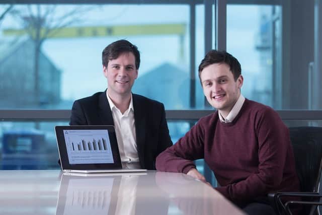 Iain Niblock (left) and Jordan Stodart, founders of the firm. Picture: submitted.