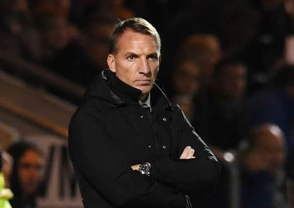 Celtic manager Brendan Rodgers. Pic: SNS