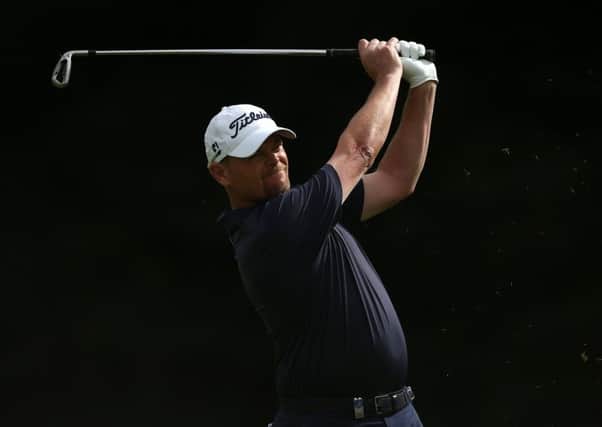 David Drysdale came home in three-under to keep his title bid alive in the KLM Open at The Dutch. Picture: Getty Images