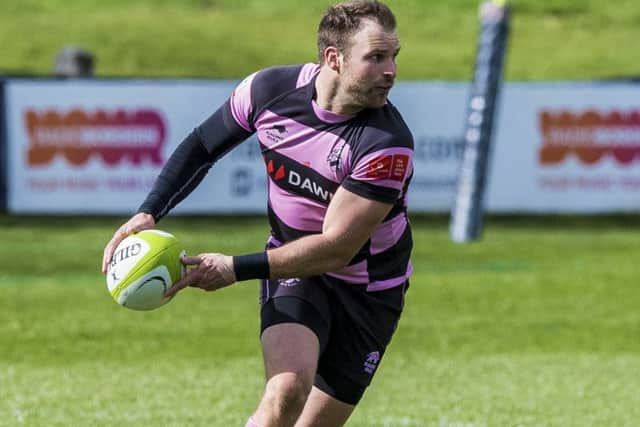 Frazier Climo in action for Ayr. Pic: SNS/SRU