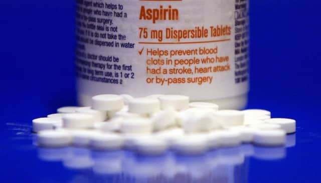 An aspirin a day may not keep the doctor away, new research suggests. Picture; PA