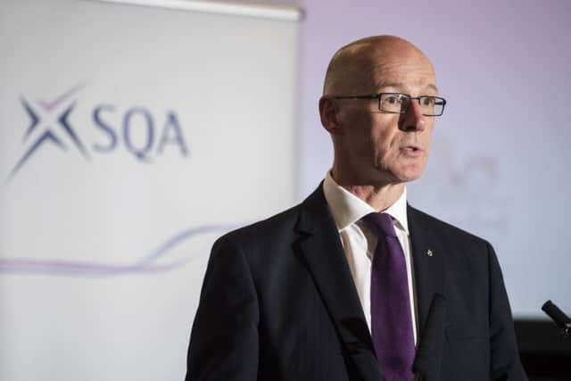 Education Secretary, John Swinney MSP.