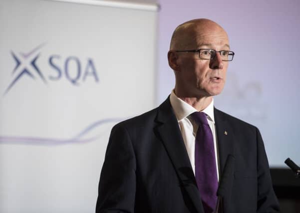 Education Secretary, John Swinney MSP.