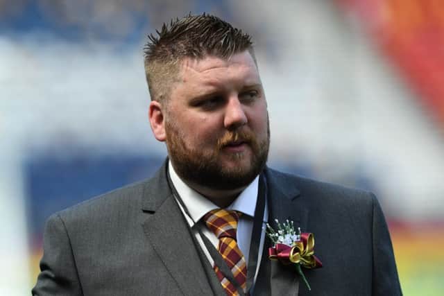 Motherwell chief executive Alan Burrows. Picture: SNS Group